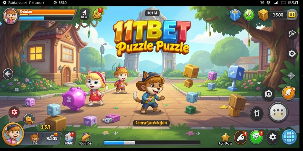 Gambaran gameplay menarik di 11TBET dengan tantangan puzzle.