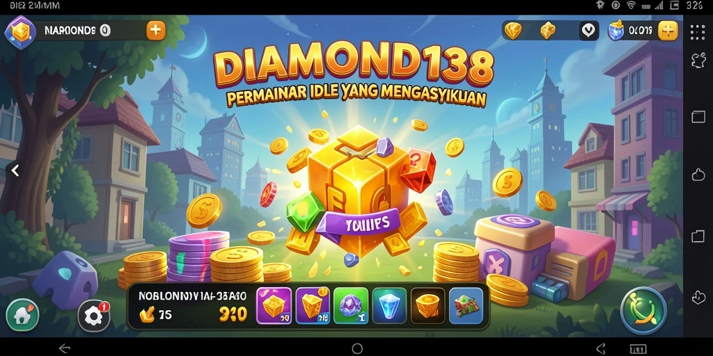 Screenshot gameplay DIAMOND138 menampilkan pengalaman Idle yang menarik.