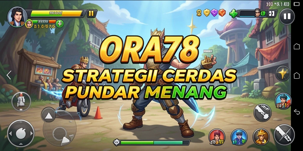 Tampilan gameplay ORA78 yang menegangkan dan strategis.