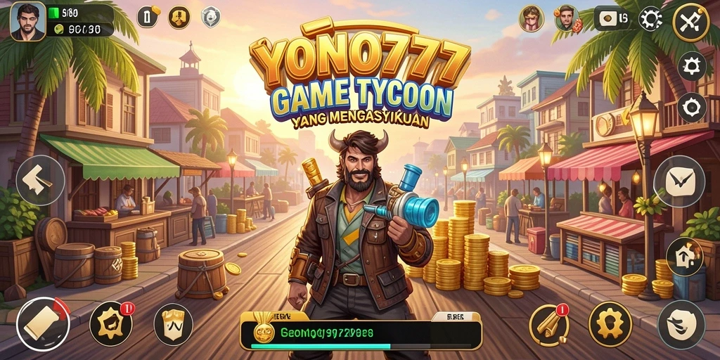 Tampilan gameplay YONO777 yang seru dan menantang.